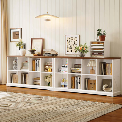 Bibliothèque de rangement pour 8 cubes