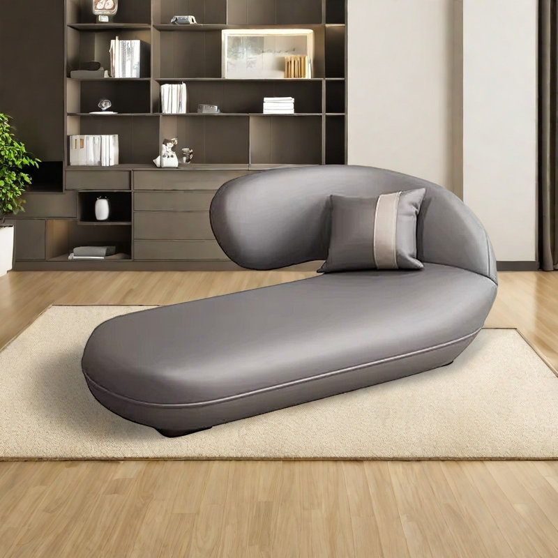 Chaise ergonomique solide, Accoudoir à droite (vu de face), Gris
