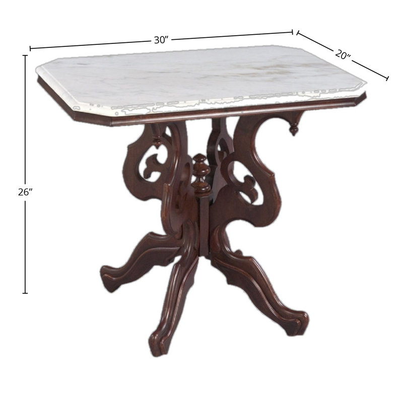 Table de bout en bois