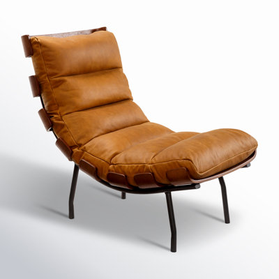 Malin Genuine Leather Lounge Chair
