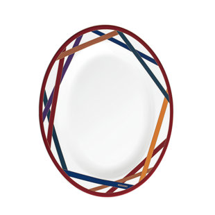 Missoni Oval Dish NASTRI  Multicolor Diam. 14"