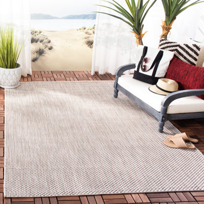 Tommy Solid Colour Hand Woven Indoor / Outdoor Area Rug