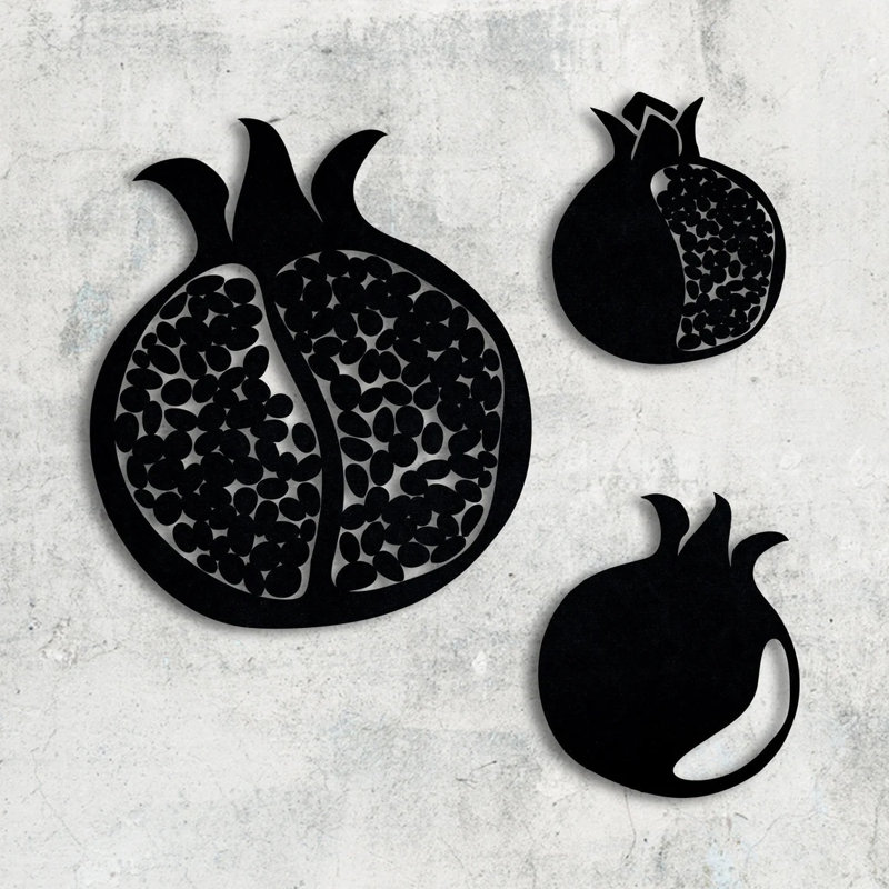 Handmade Traditional Food & Beverage Wall Decor on Metal