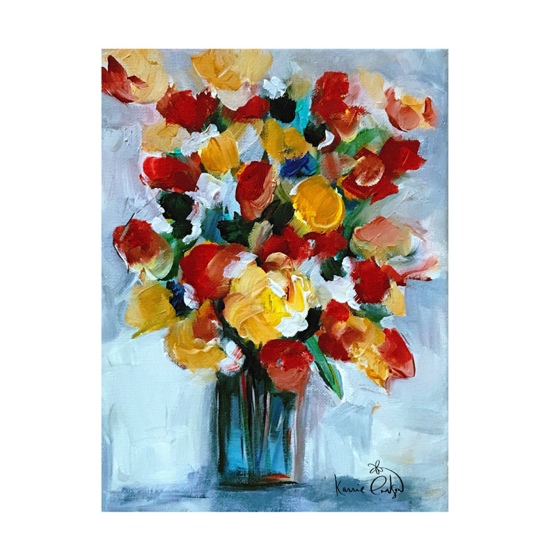 Art sur toile Karrie Evenson, H 19 po x l 14 po