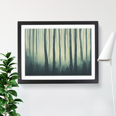 Entrancing Forest - Single Picture Frame Print