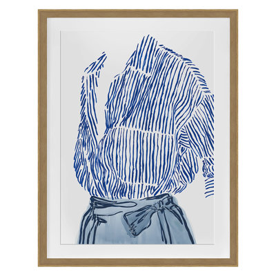 Fashionably Blue Print by Jones, Emma
