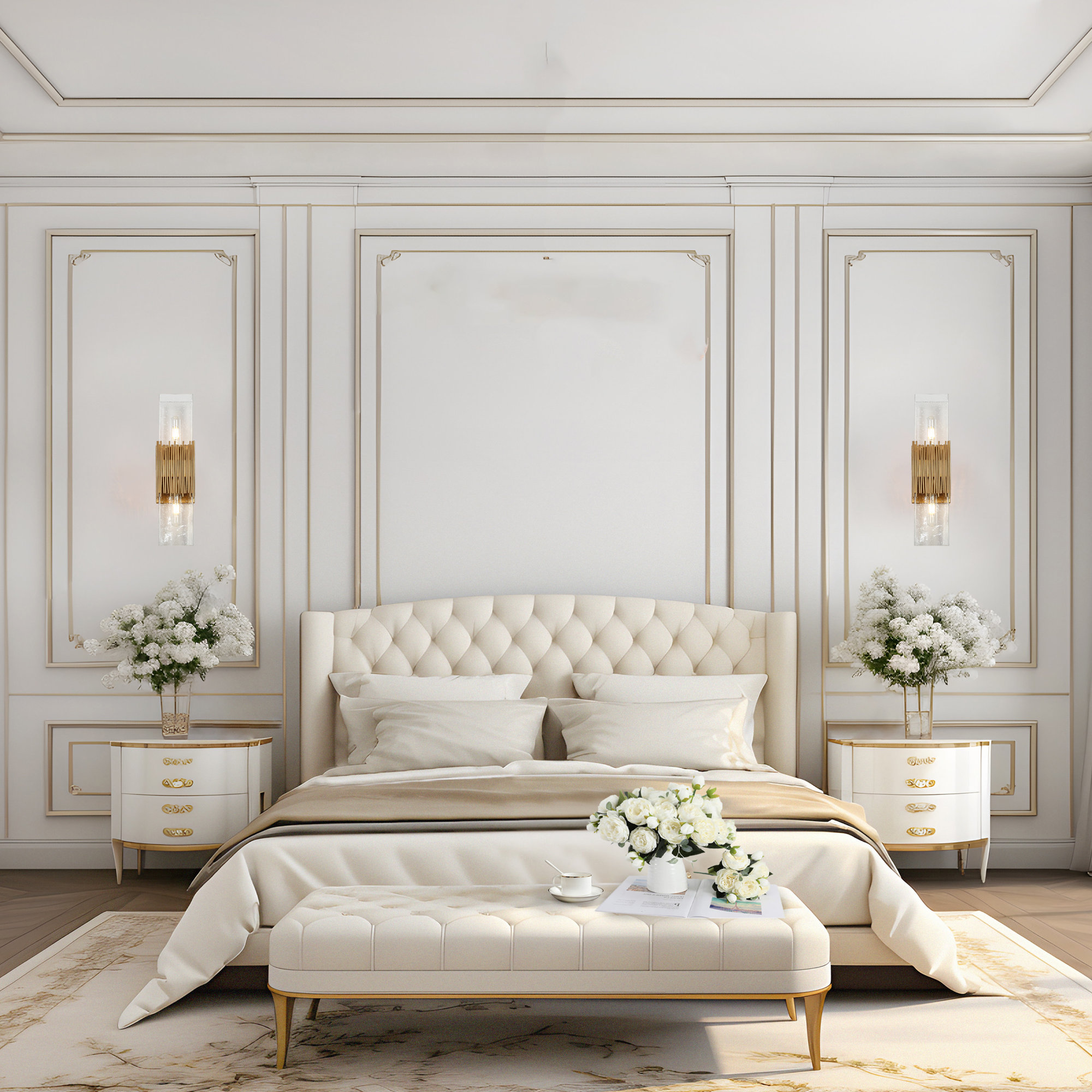 Ulah 2-Light Gold Wallchiere