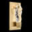 Angelus Steel LED Armed Sconce-96149707