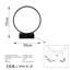 Lampe globe Nelya-1781458867