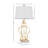 Morayma Metal and Crystal Table Lamp