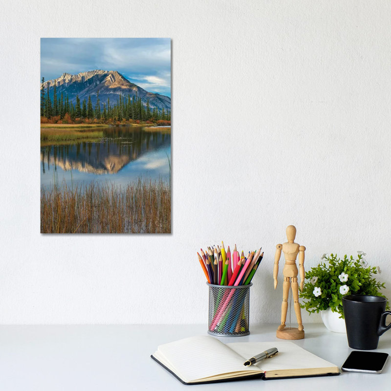 Taiga And Peaks, Moberly Flats, De Smet Range, Rocky Mountains, Jasper National Park, Alberta, Canada by Tim Fitzharris - Wrapped Canvas Print