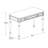 Bronn Solid Wood Writing Desk-474419614