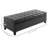 Hillcrest Faux Leather Upholstered Storage Bench-26077104