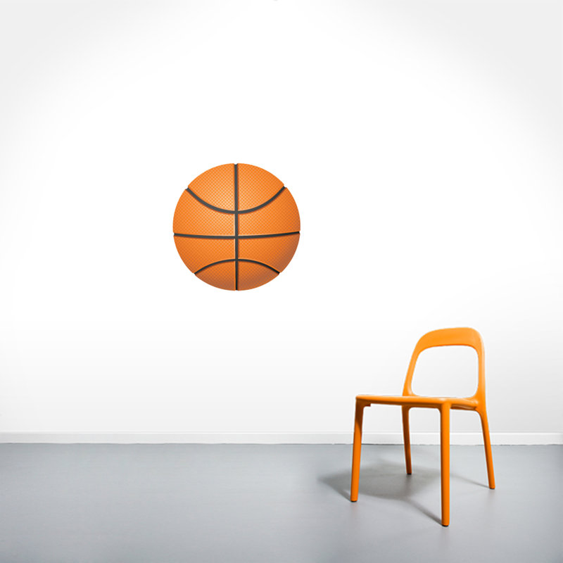 Sports Non-Wall Damaging, 18" H X 18" W