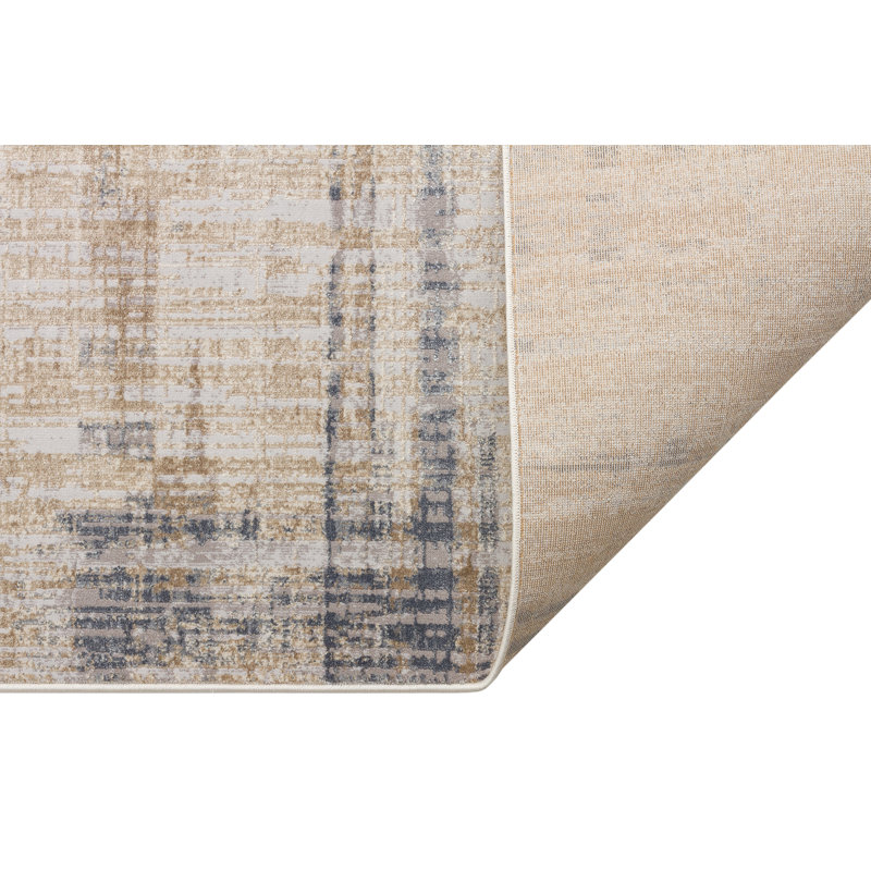 Compas Abstract Area Rug, Runner 80 x 240cm
