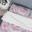 Ensemble de housse de couette fleur rose-158343681