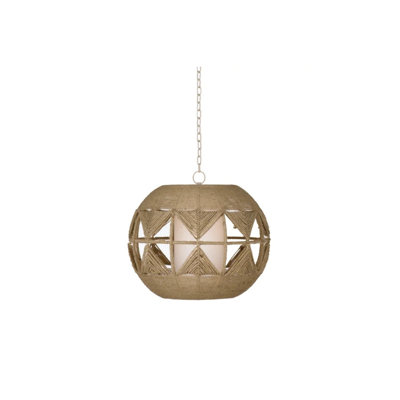 Luminaire suspendu sphère 1 lumière Johnie