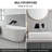 Wall Mounted Single-handle Bathroom Faucet with Drain Assembly-101335702