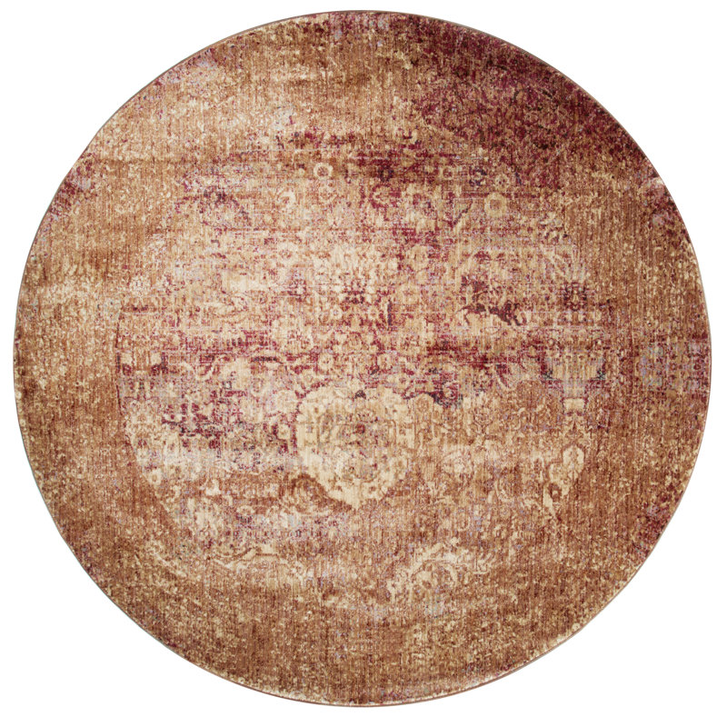 Tapis oriental Harrill, Rond 5 pi 3 po