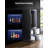 24 Inch 2 IN 1 Dual Zone Wine And Beverage Refrigerator, Built-in or Freestanding Wine Cooler