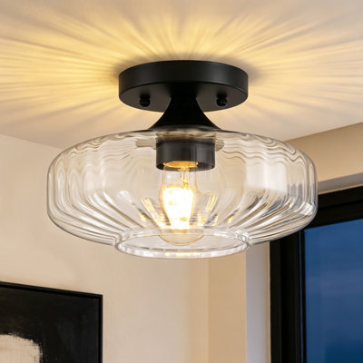 9.84-In Semi Flush Mount Ceiling Light