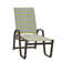 Holna Outdoor Rust-Resistant Metal Chaise Lounge