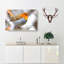 Charming Robin Bird Painting - Wrapped Canvas-56657965