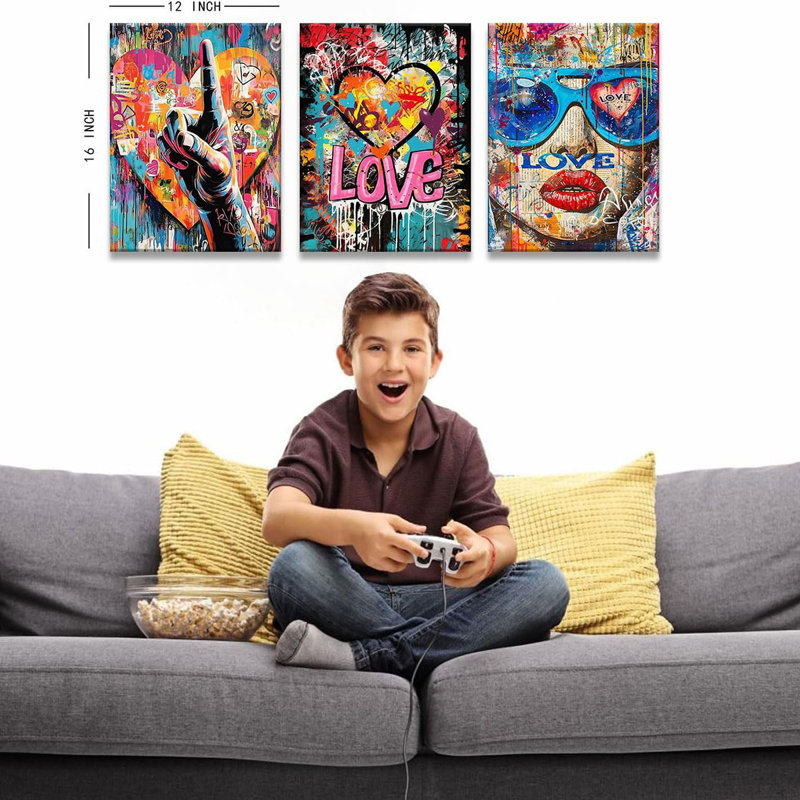 3 Piece Wrapped Canvas Print