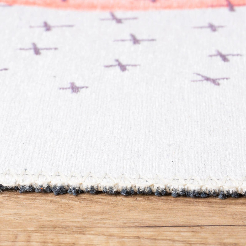 Premium Machine Washable Carpet, 4.6 x 6.2 Feet, 100% Polyester, 1850 g/m² | Pile Height: 0.2 Inches | Eco-Friendly Recycled Poly Cotton Underside | Perfect for Living Room, Bedroom, and High-Traffic Areas