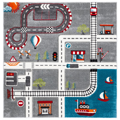 Hiles Polypropylene Plastic Rug