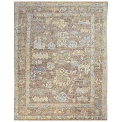 Tapis ivoire moka rétro 8 pi 6 po x 11 pi 6 po Nourison Odessa