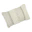Ensemble de 4 coussins lombaires en coton beige tissé à la main de 14 po x 22 po