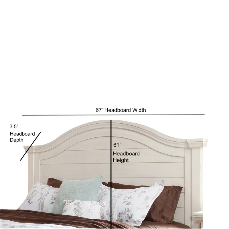 Cranbrook Headboard, Queen, Antique White