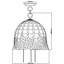Roessler 3 - Light Imperial Bronze Dome Pendant