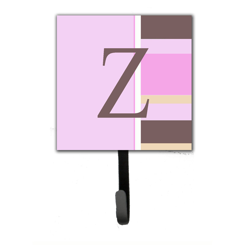Crochet mural rayures monogramme, Z