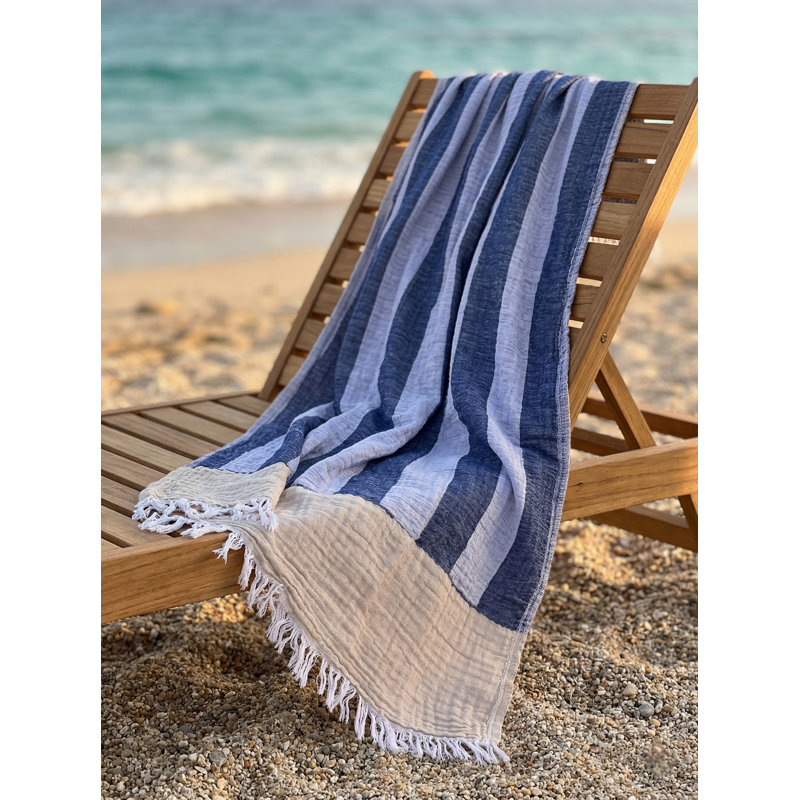 Serviette de bain Breezy, Marine