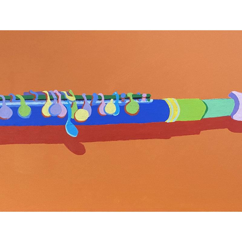 Piccolo Print by Sue Graef, Wrapped Canvas, 24" H x 32" W