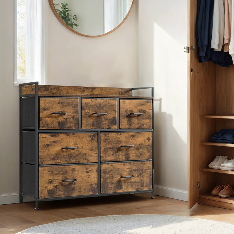Commode 7 tiroirs Eleonore