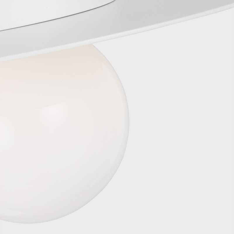 Marlowe 1 - Light Flush Mount, 6.375" H x 14" W x 14" D