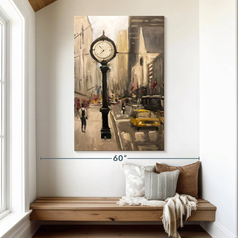 Sireci Time, 51" H x 34" W