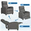 Fauteuil inclinable de 24,5 po de largeur avec siège confortable Mcghee-1212983816