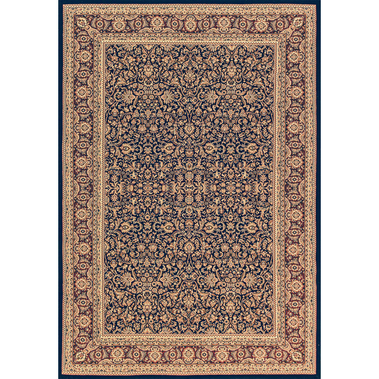 Tapis bleu marine/brun persane Atterbury