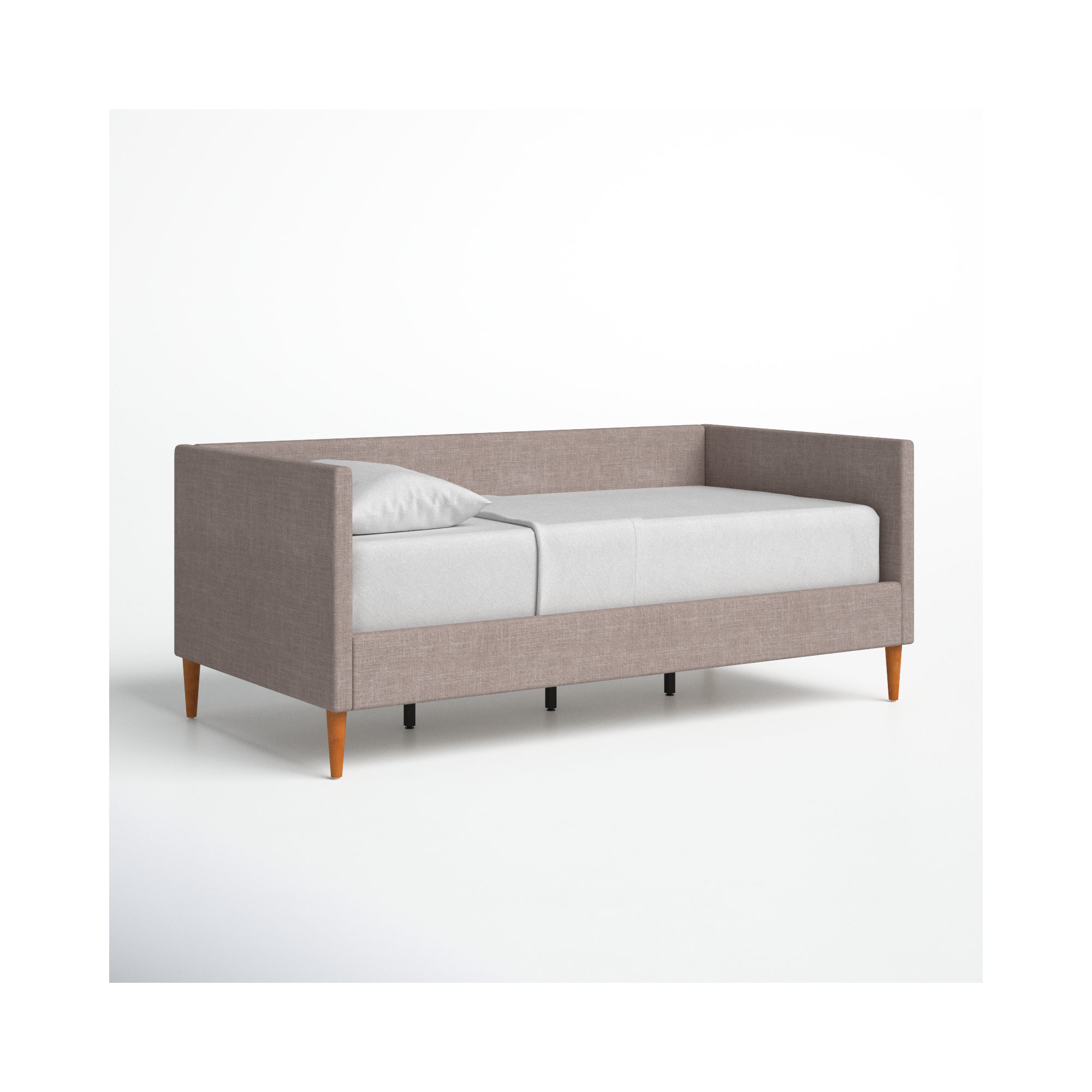 Oslo Twin Daybed, Dark Gray Linen