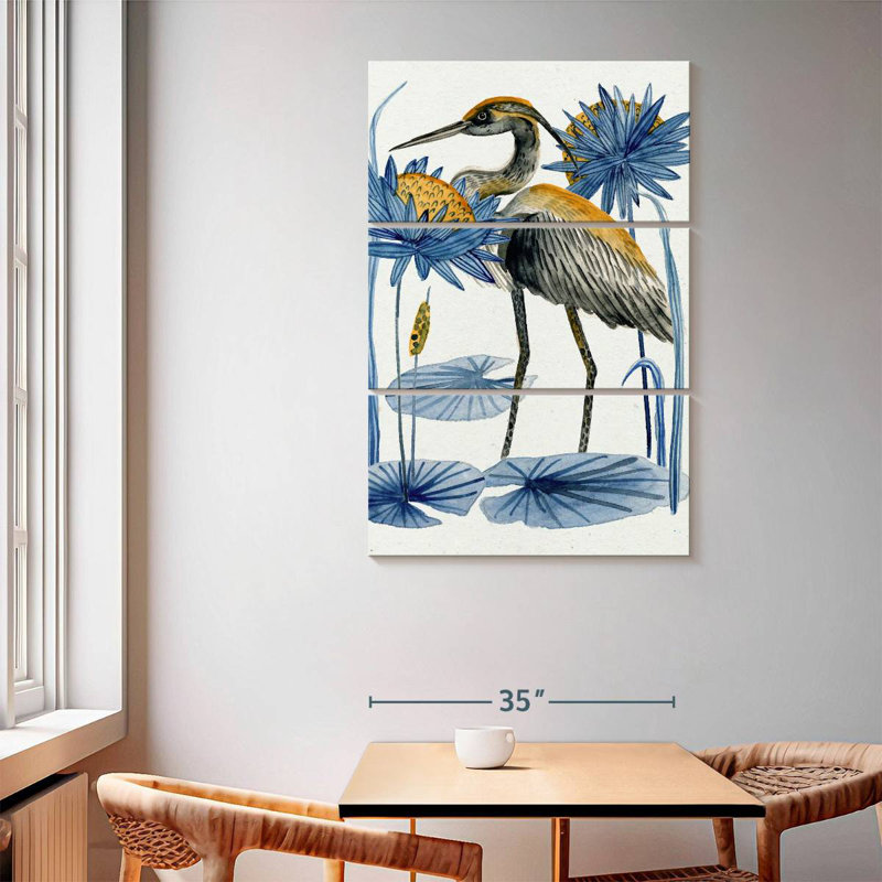 Brampt Heron Pond I, 65'' H x 42'' W
