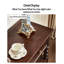 Solid Wood Top Console Table-467003238