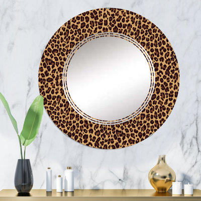Miroir mural Pamelina Leopard