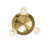 Amiley 3 - Light Gold Cluster Pendant