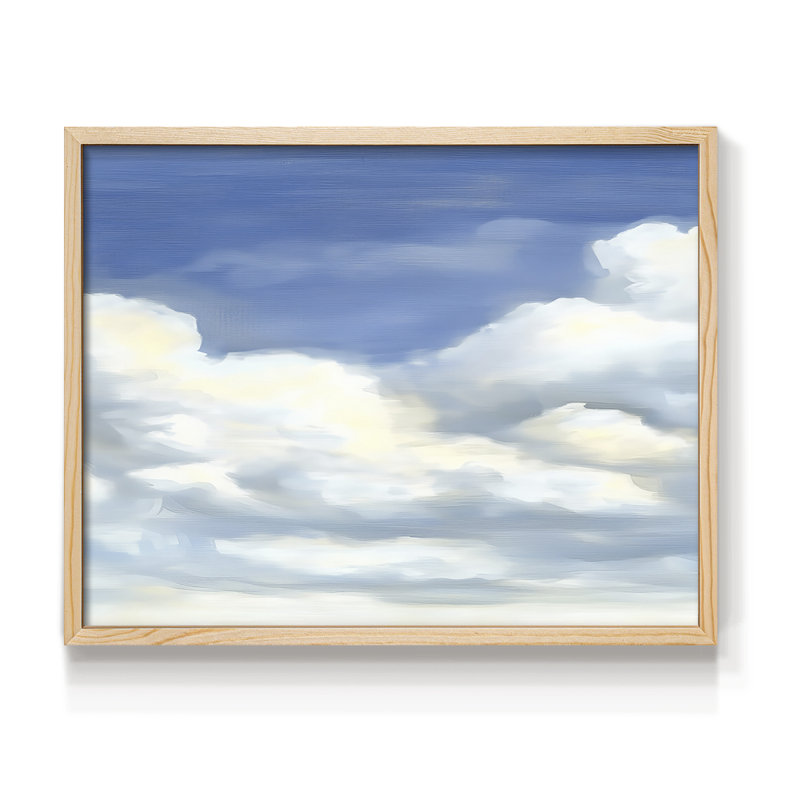 LANDSCAPES Series LIX -Framed Print - Restickable, 8" H x 10" W