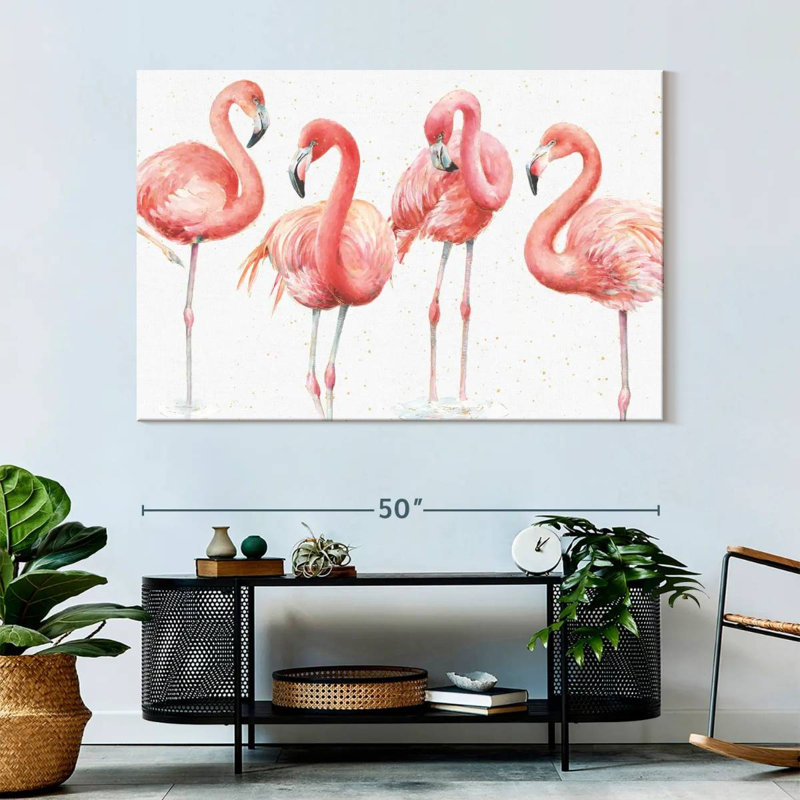 Brampt Gracefully Pink VIII, 34" H x 51" W