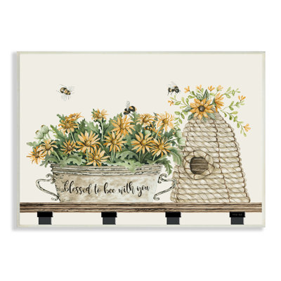 " Bee With You Indoor Insect Honey Flower Harvesting " by Cindy Jacobs